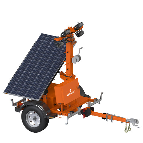 PSLT-4000S - TRAILER-MOUNTED SOLAR LIGHT TOWER