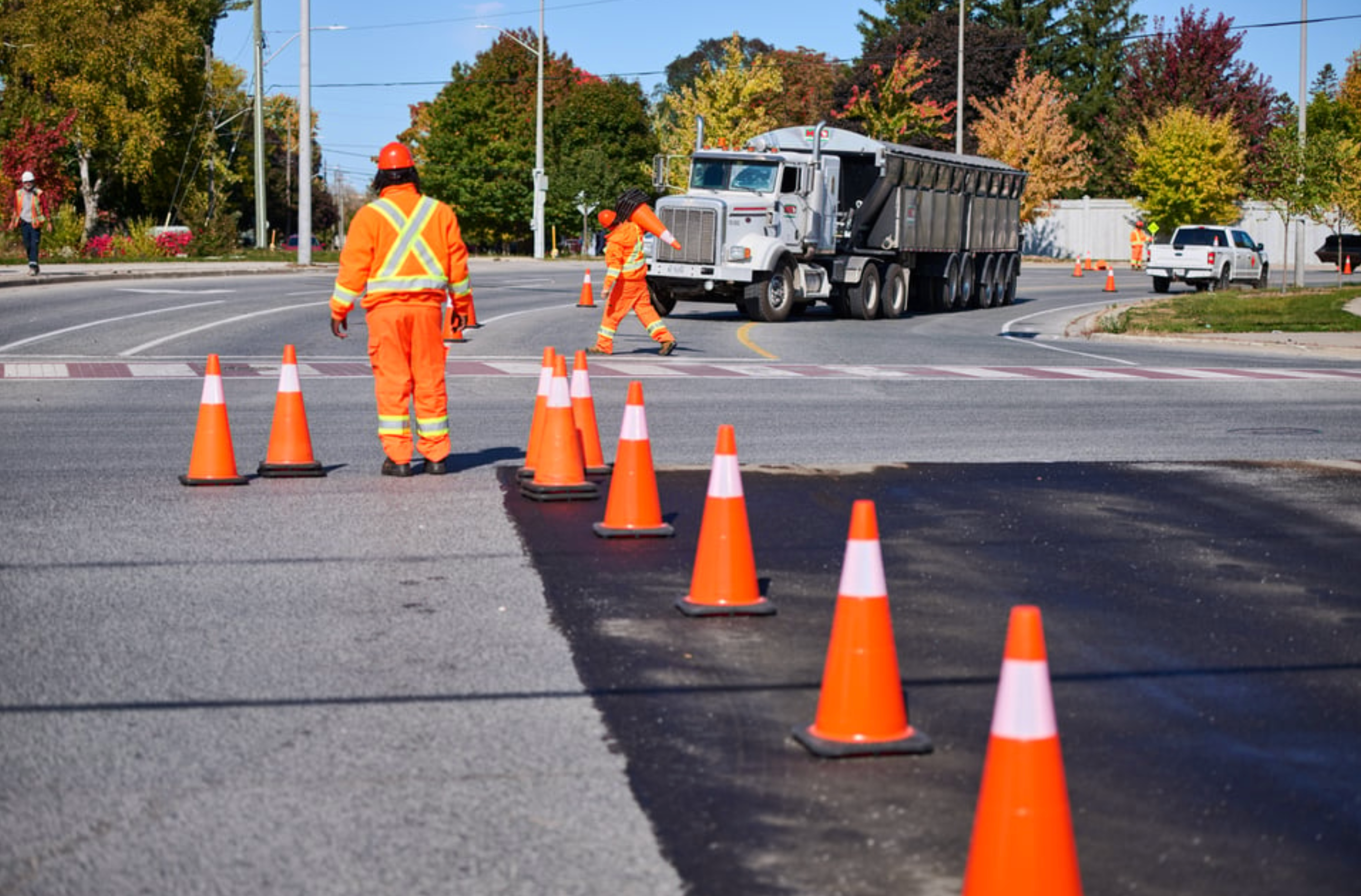 Why Do Only Some Traffic Cones Have Reflective Strips?