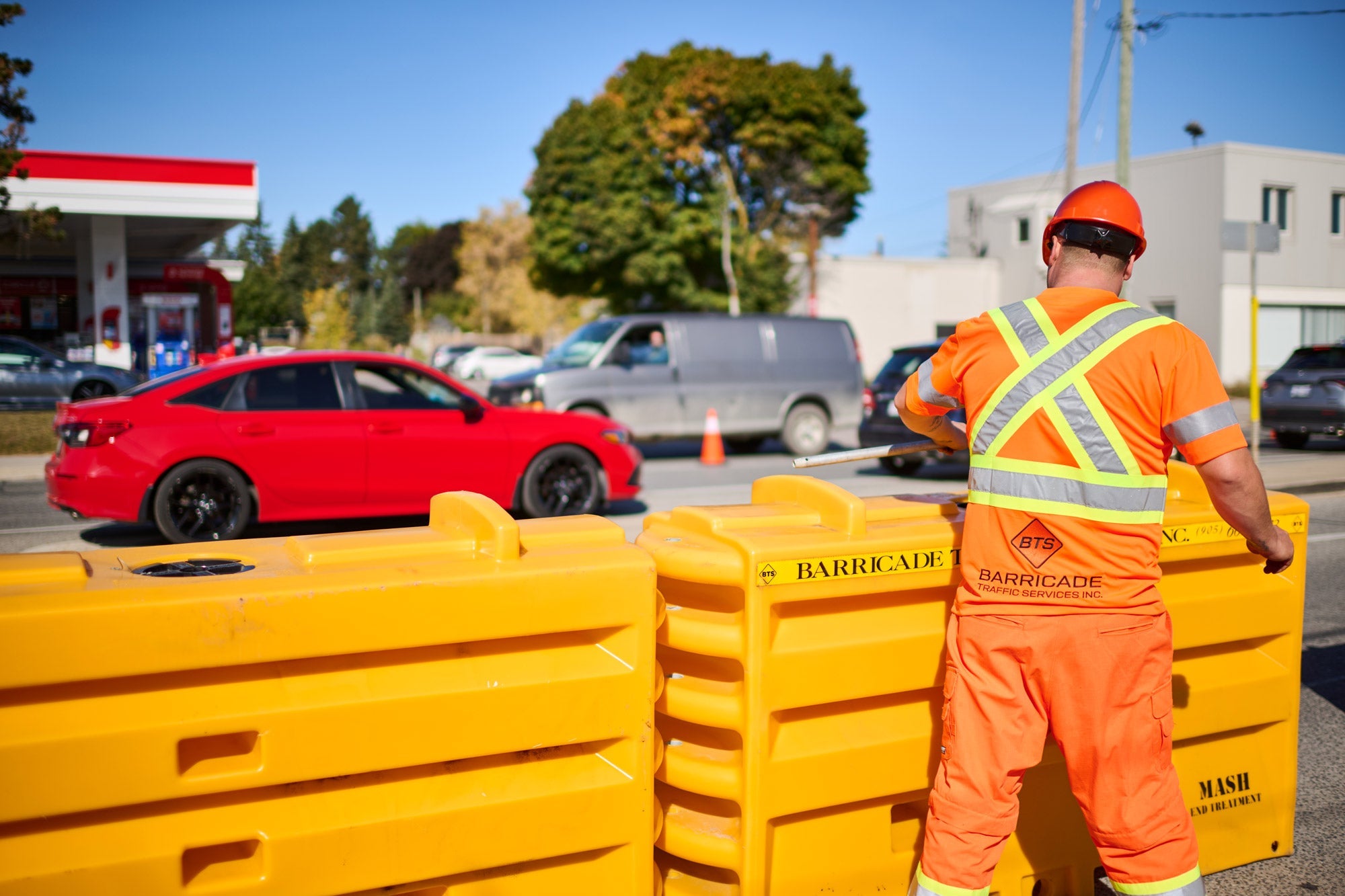 Crash Protection and Barrier Walls